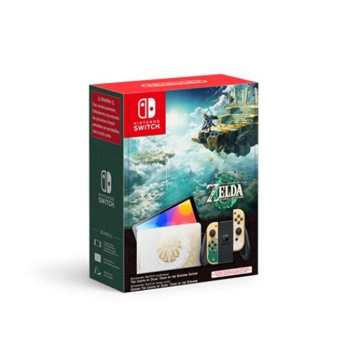 Consola Nintendo Switch OLED Edición Limitada The Legend of Zelda Tears Of The Kingdom