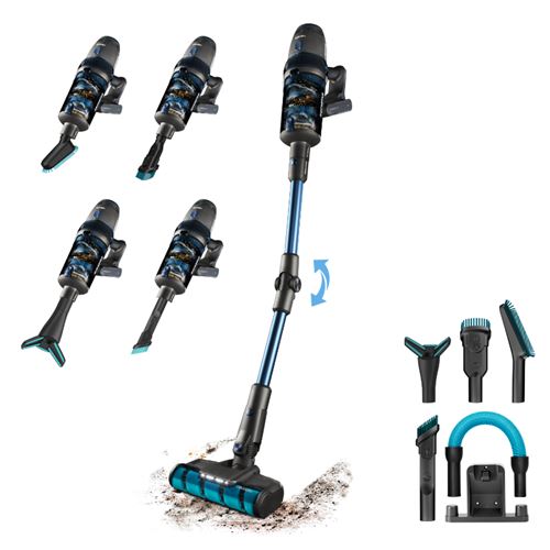 Aspirador vertical Cecotec Rockstar 11500 Odysse Ergoflex Negro