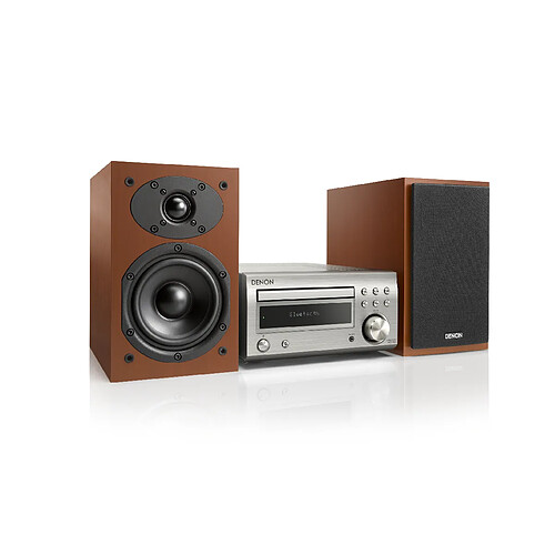 Denon DM41DABSPCWEK – Plateado/Cereza