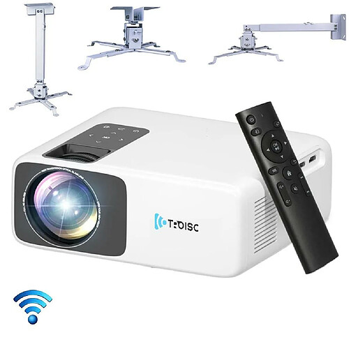 Proyector de vídeo WiFi TROISC 1080P