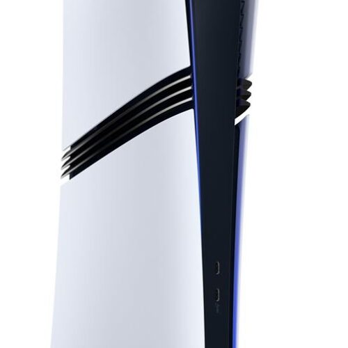 Consola Sony PS5 Pro blanca y negra